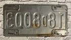 1987 Indiana Automobile License Plate Wander 18d8003
