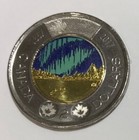 Canada 2017 Very Rare No Snow On The Tree Top  Glow In The Dark  2 New Coin Nr 