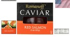 Exquisite 2 Oz Jar Of Red Salmon Caviar - Pasteurized   Healthy Choice