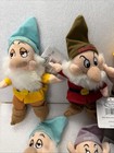The Disney Store Snow White And The Seven Dwarves Plush Mini Bean Bag Lot Of 10