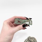 Set Of 6 Ancient Chinese Bronze Figural Horse Belt Plaques 