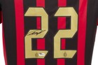 Autographed signed Ricardo Kaka Ac Milan Auto Soccer Jersey Beckett Coa