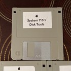 1994 Vintage Apple Macintosh System 7 5 Floppy Disc Set - Disk Tools   Disks 1-7
