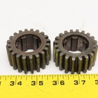 2 19  Od X 1-1 8  Spur Gear 20  pa 1-1 4  Spline Shaft 20t Lot Of 2
