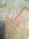 Antique  Vintage Book Pages Packet 100  Pages Junk Journal Scrapbook Ephemera