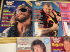 Vintage Wwf Magazine Lot 7 Issues 1986-87 Macho Man Jesse Body Ventura Wrestling