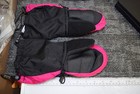 Stonz Long Mittz Snow Mittens 2t 3t 4t Nylon Fleece Lined Insulated Pink Black
