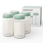 Natural Baby Bottle Set  Wide-neck  Bpa Free  Breast Milk Storage  11 Oz  4 Pack