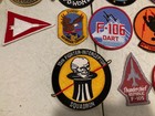 Lot Of 18 Usaf Fighter Squadron Military Embroidered Patches F-104 F-106 F-102
