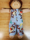 Taz Tasmanian Devil Overalls  For 16  Cpk Cabbage Patch Kids