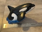Black   White Orca Whale Statue Figurine  Killer Whale Art Collectibles Inc Fl