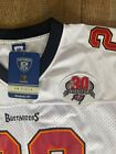 Ronde Barber Reebok Nwt Buccaneers Authentic On-field White Rare 30th Ann Patch