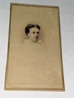 Rare Antique Id d Victorian American Civil War Era Beauty  Daisy Day Cdv Photo 