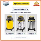 Keepow 10 Shop Vac Bags 25-1230 For Stanley 4-5 Gallon Wet dry