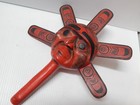 Nw Coast Hand Carved Sun Mask -rattle - Nice Details - Fine   Nice