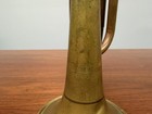 Antique U s  Regulation Brass Bugle Trumpet W  Rexcraft Mouthpiece Military