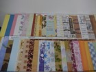 12 x12  Scrapbook Paper   Cardstock Variety 50pcs Assorted -  see Description 