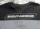 Harley Davidson Henley Long Sleeve Shirt Men s Size 2xl Heavy Rib-knit Cotton