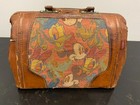 Vintage Leather And Fabric Disney Bag