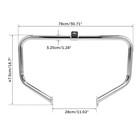 Engine Guard Highway Crash Bar Fit For Harley Touring Flht Flhr 1997-2008 Steel