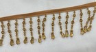 3    Beaded Trim Fringe -  Sold By The Yard 