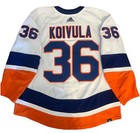 Otto Koivula 2021-2022 Game Issued New York Islanders Jersey - 9   22 Patches