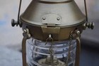 Nautical Maritime Brass Boat Antique Hanging Oil Lamp Ship Anchor Lantern 