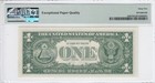 1957a  1 Silver Certificate Star Note Fr 1620  Pmg Cu65 Epq  68190651a