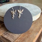 New Tinker Bell Shaped Dangling Earrings 925 Sterling Silver