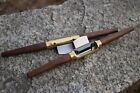 Handmade Brass Spokeshave - Round Sole - O1 Tool Steel Blade - Made In Usa