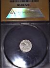 1859  Silver Three Cent  Anacs Au58  Fun Piece