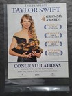 Taylor Swift 4 Grammy Winner Congrats Promo Print Ad Vintage 2009