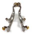 Aj Tack Men s Plain Band Roping Spurs