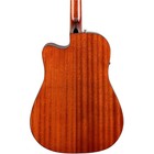 Fender Cd-60sce Dreadnought All-mahogany Acoustic-electric Guitar Natural
