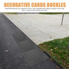 4 Sheets Blind Brick Floor Stickers For Pathway Road Practical Boards