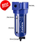 1 4 Npt Compressed Air Filter 5 Micron Water Separator Manual Drain - Us
