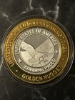 Golden Nugget  10 Limited Edition Gaming Token  999 Fine Silver Las Vegas Nevada