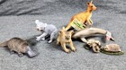 Vtg Schleich  Safari Ltd   Unbranded Australia Toy Animal Figurines Lot  of 6