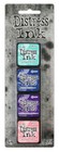 Tim Holtz Distress Mini Ink Pads 4 pkg-kit 17