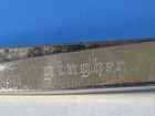 Vintage Gingher 8 In Scissors Chrome Knife Edge Shears Sheath Right Hand Brazil