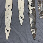 Vintage Iorn 30    25    Walk-in Cooler ice Box  Barn Door  Fence Hinges   Latch