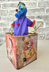 Atico Scary Clown  Jack In The Box Lights And Sounds Halloween Wind Up