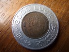 Encased Cent Good Luck 1947-d Books Records