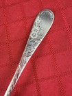 Antique Watson Co Sterling Silver Teaspoon - Bright-cut Floral Engraved - 16 3g