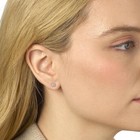 10k Gold 0 5t Lab Grown Diamond Studs G-h vs1-vs2 Brilliant Cut Push Back