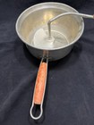 Foley Food Mill Manual Hand Crank Metal Wooden Handles Steel Country  Vtg