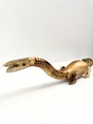 Vintage Antique Dinosaur Carved Wooden Slither Toy Dinosaur Articulated 18    Long