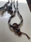 Vintage Riata Hand-woven 22    Horse Hair Lead Rope  Handmade Western Collectable