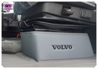Volvo Fh4 Fh5 Set Of Seat Bases  With Embroidery Light Grey Black