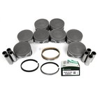 Pistons W  Rings Fit 09-16 Chrysler Aspen Dodge 1500 2500 Jeep Ram 5 7l Hemi